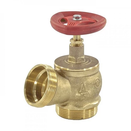 Клапан пожарный Апогей КПЛ 50-2 Ду50 Ру16 угловой 125° цапка / цапка, латунь