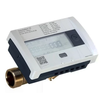 Теплосчетчик ультразвуковой Danfoss SonoSelect10 Ду15 Ру16 резьбовой, квартирный, пропускная способность 1,5 м3/час, установка обратная, интерфейс M-Bus (014U0092P) Эскиз Теплосчетчик ультразвуковой Danfoss SonoSelect10 Ду15 Ру16 резьбовой, квартирный, пропускная способность 1,5 м3/час, установка обратная, интерфейс M-Bus (014U0092P)