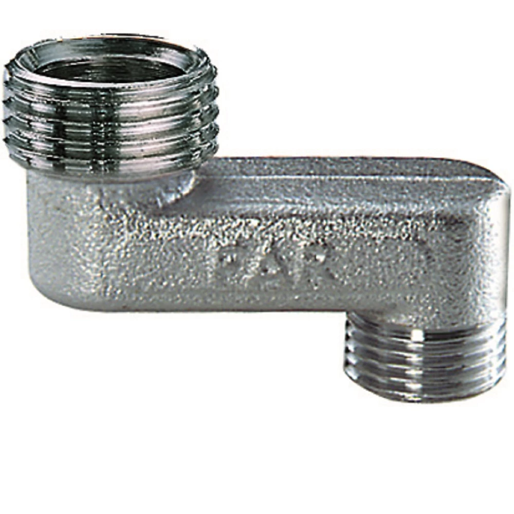 Эксцентрик латунный FAR FC 5563 3/4″x1/2″ Ду20x15 Ру10 Длина – 5 см, НР-НР хромированный