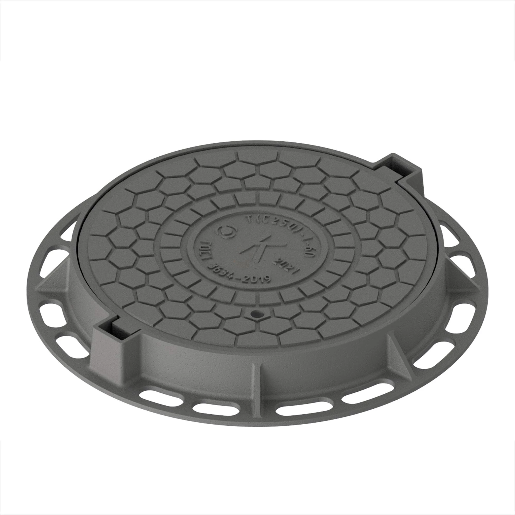 Люк чугунный Геопром тип Т, 250 кН
