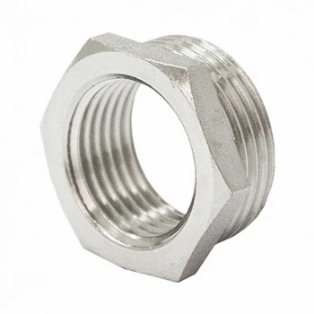 Футорка STI 1 1/2″ x 1 1/4″ никелированная