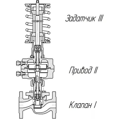 Изображение регулятора перепада давления PRD1030E-F-DA