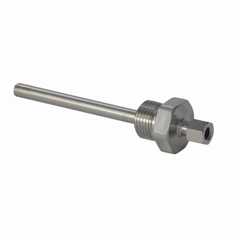 Гильза защитная Danfoss MBT 120 G1/2″ Ду15 L=100мм для датчика температуры, диаметр гильзы 6 мм, резьбовое присоединение