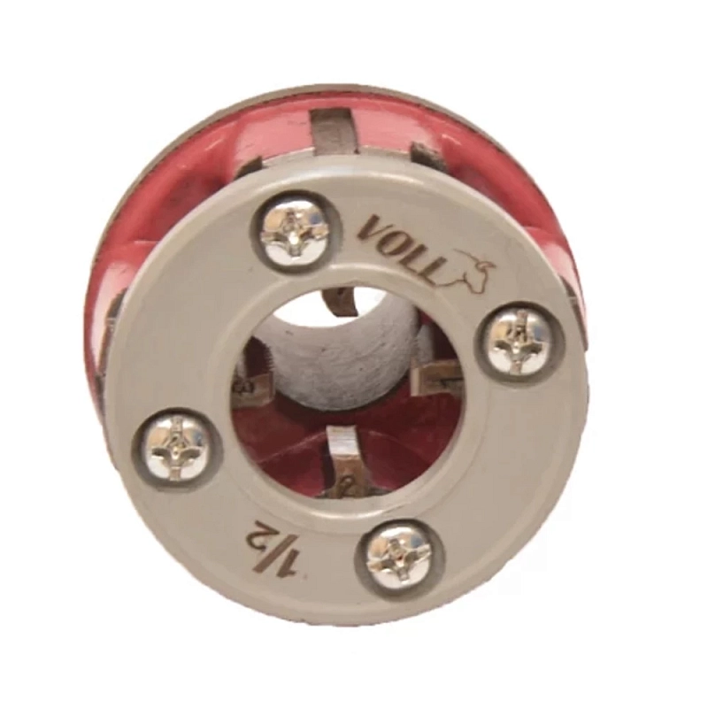 Головка для клуппа VOLL BSPT 1/2″ Ду15 резьбонарезная