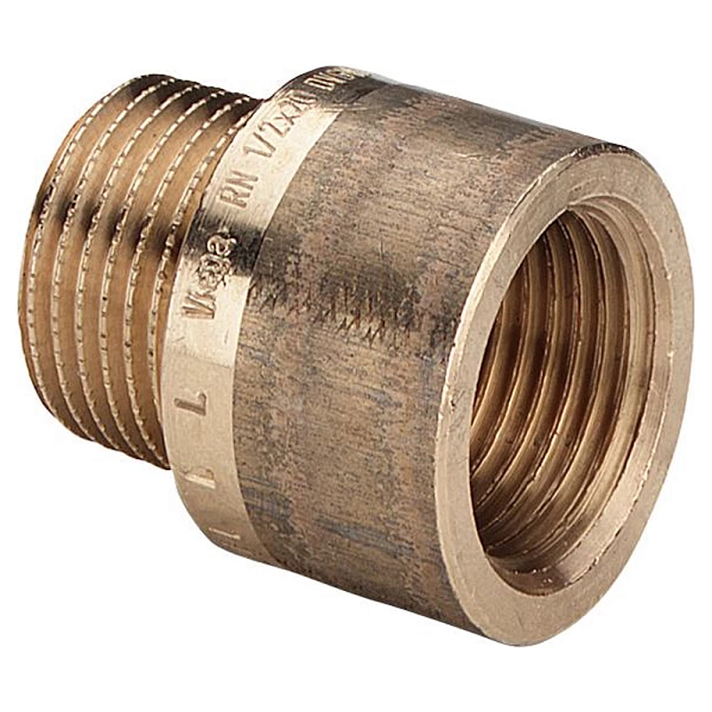 Удлинитель Viega 3525 1 1/4″ Дн32 Ру25 длина 25 мм, внутренняя/наружная резьба, корпус – бронза