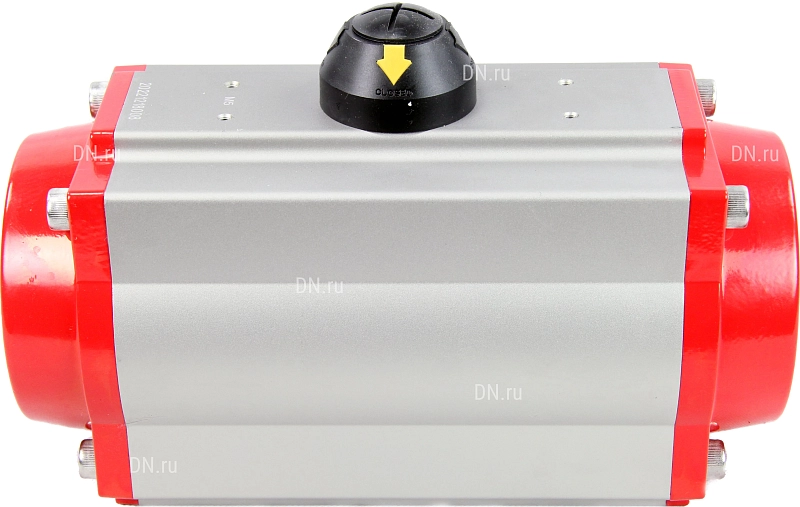 Пневмопривод PA-SA-210 с возвратными пружинами, ISO-фланец F14, квадрат 36